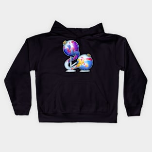 Bi And Pan Pride Potion Kids Hoodie